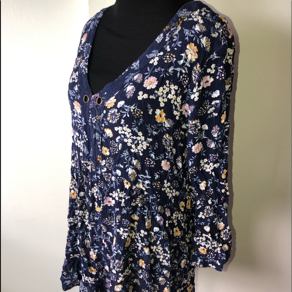 🛍️New Wallflower Boho Floral Top - Picture 2 of 14